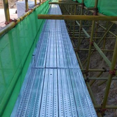 架板脚钢瓦楞跳手扣用压移动建筑板船镀锌m工地盘架式板脚踏板挂