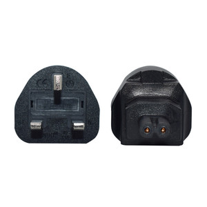 英标转换头 插座转iec320 c7八字尾插头 电r源适配器 适用文莱