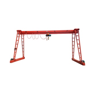imh型地面行走轨道电动葫芦单梁门式起重机32吨独梁龙门l吊起2022