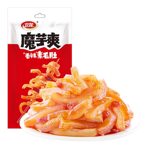 卫龙魔芋爽50g素毛肚丝即食 香辣素肉豆干办公室休闲零食素食辣条