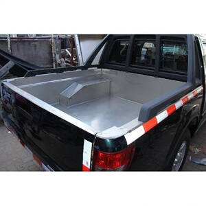 江铃宝典皮卡铺车底 不锈钢 镀锌板货箱宝后斗装甲保护盒皮卡改装