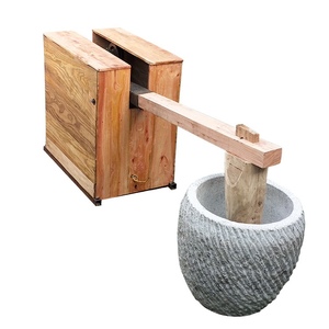 仿古电动石臼机器打年糕机打糍粑机捣艾绒捣辣椒捣芝麻石臼石窝子