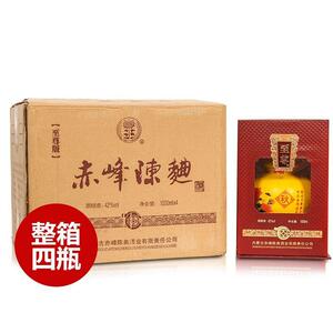 赤峰陈曲42度春夏秋冬1000ml*4坛白酒整箱礼盒装纯粮食酒内蒙特产