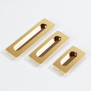 顶耐隐形暗拉手推拉门移门隐藏把手衣柜门扣槽凹槽嵌入式内嵌暗扣