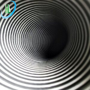 现货电线护套黑色波纹管pvc波纹管32-50型号t 阻燃电工波纹管