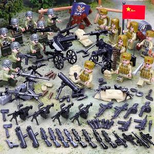 乐高积木男玩具血战上甘岭长津71008湖战役中国人民志愿军抗美援