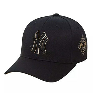 yn帽子韩版ny棒球帽同款亮片la鸭舌帽潮牌休闲户外运动帽子男女秋