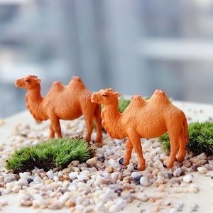迷你骆驼微景观场景模型沙漠造景居家沙盘游戏小动物盆景摆设摆件