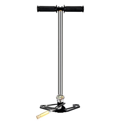 高压打气筒30mpa40mp手动式三级四级油冷汽车摩托车打气简充气.