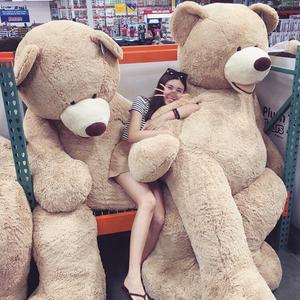 大熊娃娃特大号公仔一米八超大号三米大熊巨型2米大熊可爱送女友