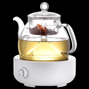 2022新功q25电陶炉茶炉玻璃煮茶器泡茶壶小型碳火n电磁茶炉光波a.