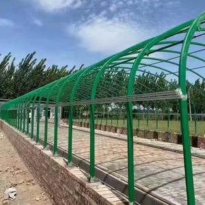 大棚钢管骨架架子椭圆管暖棚果树鸡鸭鹅棚厂家种植养鸡场简易牛棚