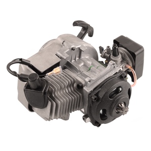 小跑车发动机迷你摩托车二冲程49cc手h拉启动汽油机利亚atvf小四