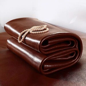 头层水牛皮凉席学生特厚天然家用牛皮席软席儿童夏季夏天席子