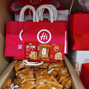 旭源锅巴虎牙脆海底捞小零食火锅店餐饮妙脆角小包装办公休闲小吃