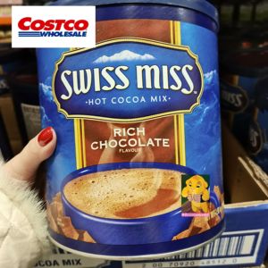 上海Costco swiss miss 瑞士小姐巧克力棉花糖热可可粉冲饮1.98kg