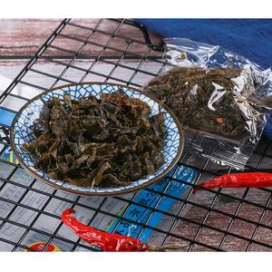 春明海带丝小包青岛特产干海带即食香辣咸菜80后怀旧零食80g*3袋