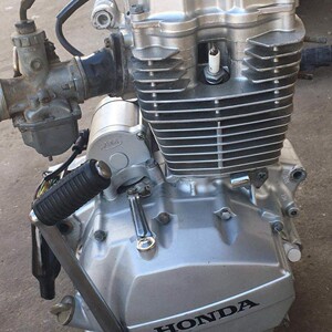 二手本田125摩托车发动机 锋锐-f b a c cg顶杆链条机头