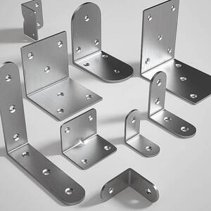 直角固定器多功能万能扣钉粒配件托钉五金工具卡扣金属角度三角铁