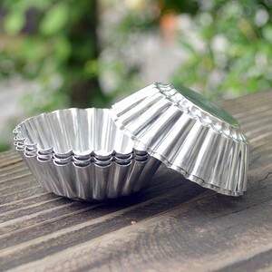 钵仔糕模具马蹄糕米糕千层糕蛋挞模具菊花盏烘焙磨具加厚钵仔糕碗