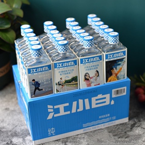 江小白整箱24瓶40度100ml原味白酒高粱纯粮酒青春版玻璃瓶破损包