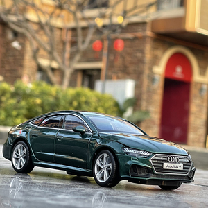 1:32奥迪a7汽车模型仿真合金车模声光转向收藏摆件男孩玩具车礼物