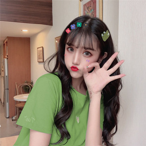 星期t网红33姐同款闺蜜装姐妹装炸街超仙夏装t恤两人不一样的裙子