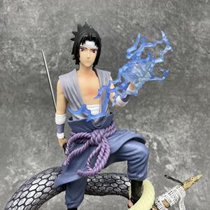 万代火影忍者gk燃风宇智波佐助漩涡鸣人通灵万蛇手办模型雕像摆件