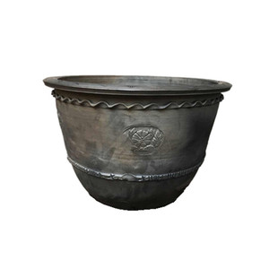 泥瓦盆黑土陶花盆发财树花盆大号 特大号 清仓r 陶瓷处理包邮透m