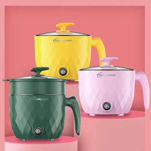 烹科多功能电子锅多功能电煮锅迷你电热锅小电锅电炒锅煮面锅家用