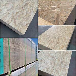 12mm鲁丽欧松板 osb板 国产定向结构刨花板/包装箱墙体板楼梯基材