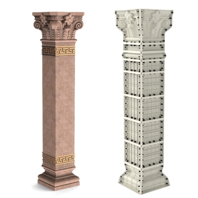 具马柱模罗 g别墅大稳现浇水泥欧式构件大唐门江模具模具