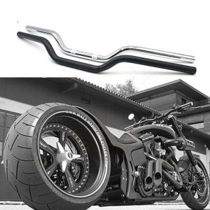 复古摩托车改装直把一字把小雁把cg125改装配件22口径复古闪电把