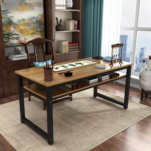 练台字 书法桌折叠书法桌35123书台画桌毛笔专用写字双易层简书桌