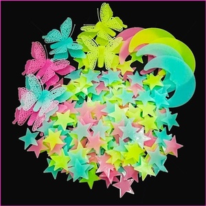 莹光纸夜光墙贴