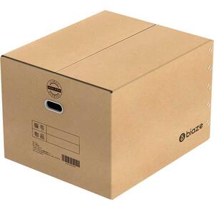 日本购毕亚兹 搬家纸箱 60*40*50加厚纸箱子打包快递箱行李箱收纳