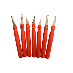 塑料修边刀手工磨制锋利毛刺刮刀飞边刀pvc圆角勾刀毛边刀直反刀