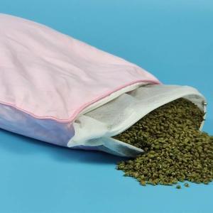 枕单人绿豆枕574523芯婴头儿衣绿豆壳老人绿豆枕头保护颈椎皮成