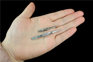 日本购日本购金钟血管夹显微止血夹小鼠e临时阻断夹动物实验大号o