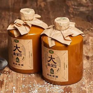 i监利粮酒酒厂直营纯粮食监粮原酒大坛陶坛50度3l原酒清香高度白