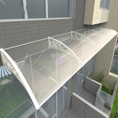 阳台遮阳j棚雨搭防雨窗台家用雨阳棚露天遮阳蓬塑料遮雨隔音室外