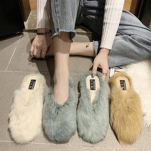 半托毛鞋