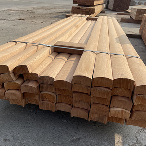 防腐木扶手菠萝格实木河道栈道护手楼梯户外栏杆异形护栏防水木条