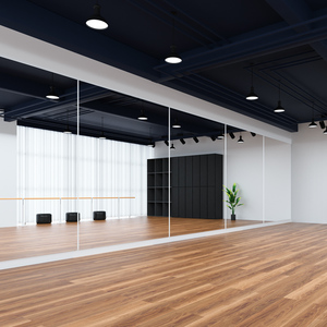 舞蹈室镜子墙舞蹈房贴墙家用教室健身房墙镜整面墙跳舞定制自粘