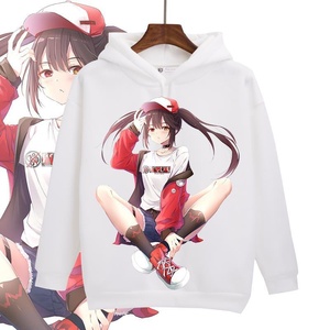 约会大作战周边卫衣时崎狂三四系乃动漫连帽外套二次元衣服冬