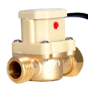 水流自动控制开关热水器增压v泵 配件阀门4分6分1寸微型高压电磁