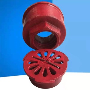 防爆地漏铸铁人防dn80地下室工程普通丝口地漏dn100防爆波地漏盖