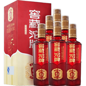 【官方旗舰店】沱牌舍得生态9窖藏38度500ml*6瓶整箱装浓香型白酒