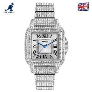 英国品牌袋鼠kangol全自动非机械表女士手表学生防水k638