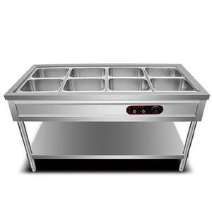 蒸菜台商用快餐架子台保温汤池六大格售饭台立式自动控温6格小型